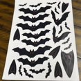 thumbnail image 6 of 6 Pages Of Halloween Window Sticker Decals / Party Decorations, 6 of 6