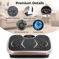 thumbnail image 4 of TLSUNNY Vibration Plate Exercise Machine, 3D Whole Body Workout with Remote & Bands for Weight Loss & Toning, 4 of 9