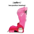 thumbnail image 5 of Diono Cambria 2XT Latch 2-in-1 High Back to Backless Booster Car Seat, Pink, 5 of 7