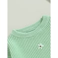 thumbnail image 5 of PaerPade Kids Baby Girls Sweater 3 6 9 12 18 24 Months 2T 3T 4T 5T Flower Print Winter Fall Warm Knit Sweater, 5 of 8