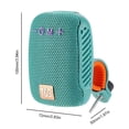thumbnail image 3 of Altavoz exterior Radio FM portátil resistente al agua compatible con Bluetooth (verde) Ndcxsfigh  Accesorios para bicicletas, 3 of 3