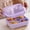 Purple, variant on Miogawg Bento Lunch Box, Leak Proof Lunch Container, Reusable Compartment Food Container, Leak-Proof And Bpa-Free, Dishwasher And Microwave Safe