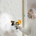 thumbnail image 3 of Moclever 550W Electric Paint Sprayer HVLP Spray Painting Gun Handheld Painter with Different Spray Patterns 1200ML Detachable Container Flow Length Width Adjustable, 3 of 18