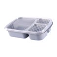 thumbnail image 2 of jifeng Reusable Portable Airtight Lunch Containers small blue, 2 of 7