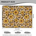 thumbnail image 7 of Yspwyqan Trunk Matt for SUV, All Weather Anti-Slip Auto Rear Trunk Liner, Sunflower Leopard Print Easy to Clean Vehicle Interior Mat Fits Most Cars SUVs Sedans Wagons, 7 of 7