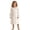 NWhite4, variant on JIAYUE Girl Kids Nightgown Soft Loose Lightweight Halloween Funny Print Long Sleeve Ruffle Round Neck Button Front Loose Fit Cute Pajamas For Holiday Party Family Indoor Loungewear,4-6 Years
