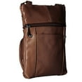 thumbnail image 2 of SILVERFEVER Women's Shoulder Crossbody Round RFID Pocket Small Genuine Leather Bag, 2 of 7