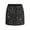Black, variant on Lopecy-Sta Skirt for Women with Glitter Sequin Ruched Mini Elastic High Waist Bodycon Silhouette, Sparkly Party Skirt with Ruched Detail Ideal for Nightclub, Date Night and Holiday Events