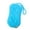 Blue, variant on Silicone Shower and Facial Cleansing Brush Soft Exfoliating Scrub Brush with Hanging Rope for Bath Face Care