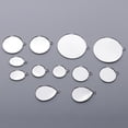 thumbnail image 2 of 24 piezas surtidas de Shpes, bandejas colgantes de , bandejas de configuración de cabujón, bandejas colgantes, fabricación , ha Gloria Joyas de cabujón en blanco, 2 of 9