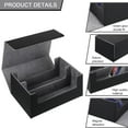 thumbnail image 3 of AMERTEER Boîte de Rangement pour Cartes à Collectionner Organisateur de Jeu de Cartes pour 72 Cartes Magnétiques 2 Rangées Compatible avec MTG TCG Porte-Cartes Boîte de Rassemblement Étui de Transport pour Cartes de Sport pour Jeu de Baseball Ca, 3 of 6