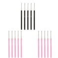 thumbnail image 1 of Herramienta de 15 piezas para extensiones de cabello de micro negro y rosa Zulema Agujas de extensión de cabello, 1 of 8