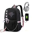 thumbnail image 1 of Bts Peripheral Backpack Cute Support Mochila para estudiantes masculinos y femeninos Versión coreana Campus Mochila transfronteriza, 1 of 2