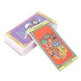 thumbnail image 2 of Cartas del Tarot, Cartas del Tarot de 80 barajas Cartas de la baraja del Tarot de adivinación Barajas de Tarot compactas y livianas, 2 of 8