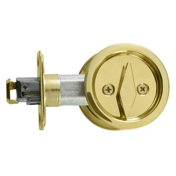 National Satin Nickel Pocket Door Latch