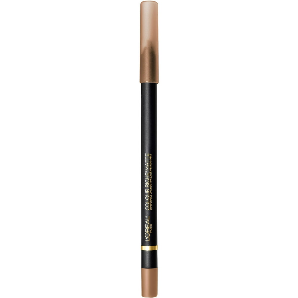 L'Oreal Paris Colour Riche Matte Lip Liner, MatteIng Call, 0.04 oz