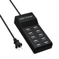 thumbnail image 1 of Estación de carga USB Resypey de 10 puertos 50W10A para iPhone, Galaxy, 1 of 6