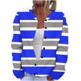 thumbnail image 2 of Sudadera de manga larga con capucha y bolsillos para mujer, estilo casual, con estampado de moda, de poliéster, 2 of 5