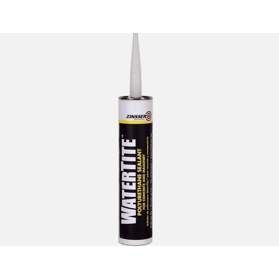 Zinsser 5091 12 oz Tube of Gray Polyurethane Watertite Sealant