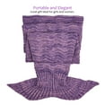 thumbnail image 6 of Mermaid Tail Blanket for Teen Girls with Anti-slip Neck Strap Wave Pattern | Soft Sleeping Bag for All Seasons, 6 of 6