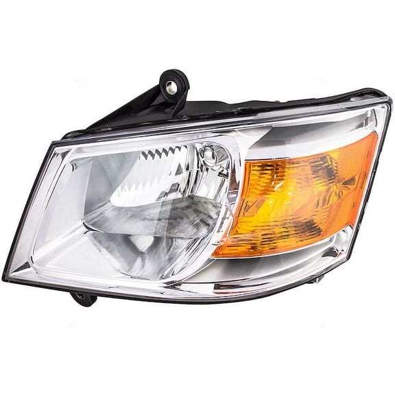 Left Headlight Assembly - Compatible with 2008 - 2010 Dodge Grand Caravan 2009