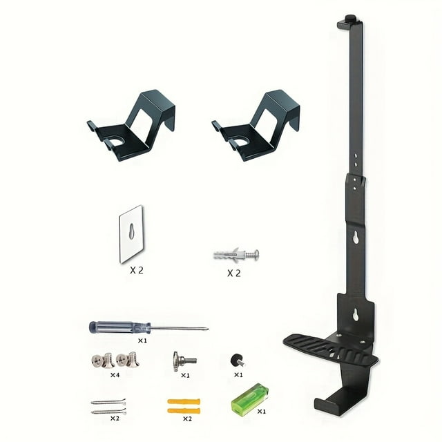 Wall Mount for PS5 Controller & Headphone, Vertical Stand Kit for Playstation 5 with 2 Controller Holders