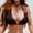 Black, variant on Aboser Womens Lace Plunge Bras See Through Wirefree Bralettes Mesh Sheer Bra Criss Cross Triangle Lingerie No-Padded Underwear