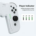 thumbnail image 5 of Switch Joy-Con Charging Grip Compatible with  Switch & OLED Model, V-Shaped Switch Joy-Con Controller Charger with Indicators, Charge While Playing, White, 5 of 5