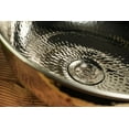 thumbnail image 4 of Nickel Polished Solid Copper Vessel Sink | Farmhouse Kitchen & Bathroom Vanity Bowl, 4 of 4