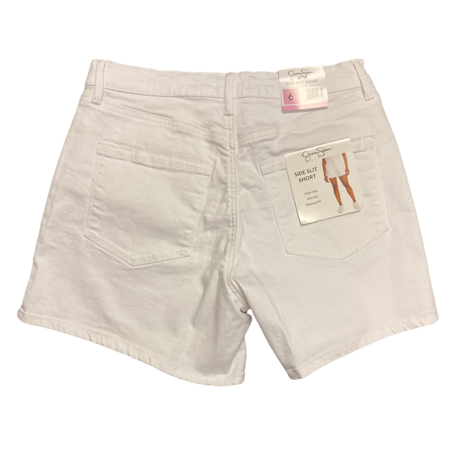 Jessica Simpson Women's Denim High Rise Stretch Relaxed Fit Side