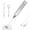 Silver, variant on Black Handheld Milk Frother Wand for Coffee, Rechargeable Electric Whisk with 3 Heads 3 Speeds Drink Mixer Coffee Frother For Latte, Cappuccino, Hot Chocolate, Egg
