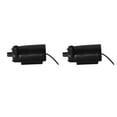 thumbnail image 3 of QualitChoice USB Water Pump Submersible Mini Brushless DC 5V 2-3L/Min Amphibious Motor Energy Saving Tool Kit for Fish Tank Pumps Black 2Set, 3 of 6