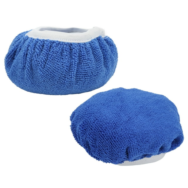 Almohadilla de Pulido de Cera, Almohadillas de Pulido Multipósito de Costura Ajustada Diseño Elásstico de 20 piezas para 5 A 6 Pulgadas Auto Pushers