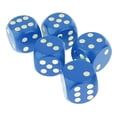 thumbnail image 3 of Troquel de Dados Punteados Blancos de Seis Lados 10 Piezas Zulema, 3 of 8