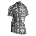 thumbnail image 3 of joogoo Mexican Skull Flowers Pattern Men's Cycling Jerseys Mountain Bike Short Sleeve Tops 3XL, 3 of 7