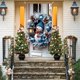 thumbnail image 5 of 35 X 71 Inch Christmas Door Cover - Christmas Day Door And Wall Decoration - Festival Party Decoration, 5 of 6