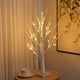 thumbnail image 2 of Lámpara de mesa artificial Bonsai Light con USB y LED de abedul alimentado por batería 60 cm blanco, 2 of 6