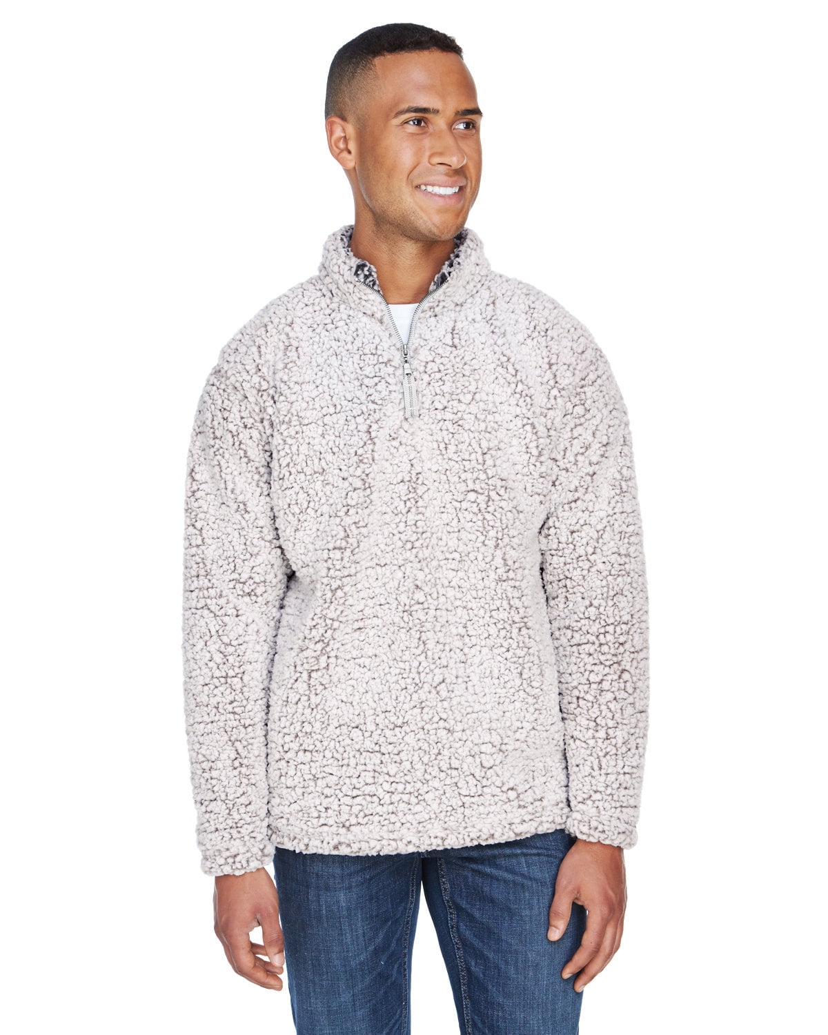 sherpa quarter zip walmart