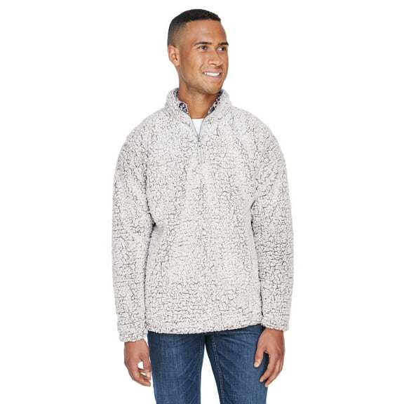 J America Adult Epic Sherpa Quarter-Zip - JA8454