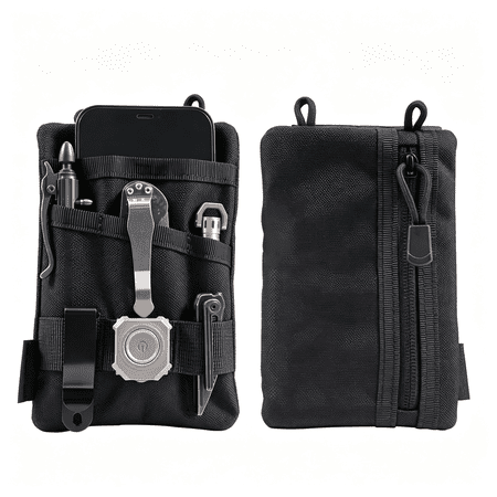 GASTROPOD Pocket Organizer Pouch for Men Organizer Storage Gears Multitool Pocket Pouch Hold Your Flashlight/Pocket Knife Pen Notebook Multitool Pouch