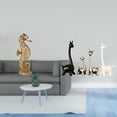 thumbnail image 2 of Estatua de resina,Estatua de resina para decoración del hogar,manualidades,oro,Escultura de oro,figura de resina,regalos decorativos,Estatua de alce y ciervo,Estatua de jirafa de, 2 of 8