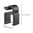 thumbnail image 5 of 40 Pcs Cord Clip Cell Phone Holders Obspot Tripod Cellphone Stand Cable Microphone Plastic Clips for Stands Pole Clamp, 5 of 6