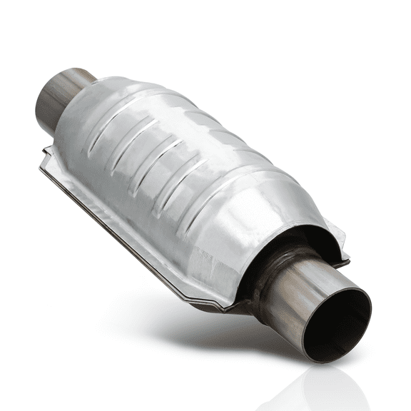 Magshion For 13.13" x 5.5" x 4.5" Universal 2 inch Inlet Weld-on Exhaust Pipe Catalytic Converter