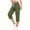 *Army Green, variant on VBVC Women's Drawstring Cargo Capri Pants, Casual Breathable Mid Calf Utility Trousers For Women, Ladies' Outdoor Hiking Pants with Pockets,Army Green,S-3XL