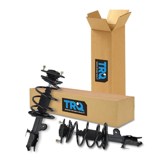 TRQ Front Strut & Coil Spring Assembly Set Driver & Passenger Sides Fits Select 08-15 Scion xB