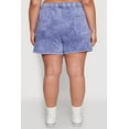 thumbnail image 4 of Womens Plus Size Trendy Fleece High Waist Drawstring Sweatshorts, 4 of 4