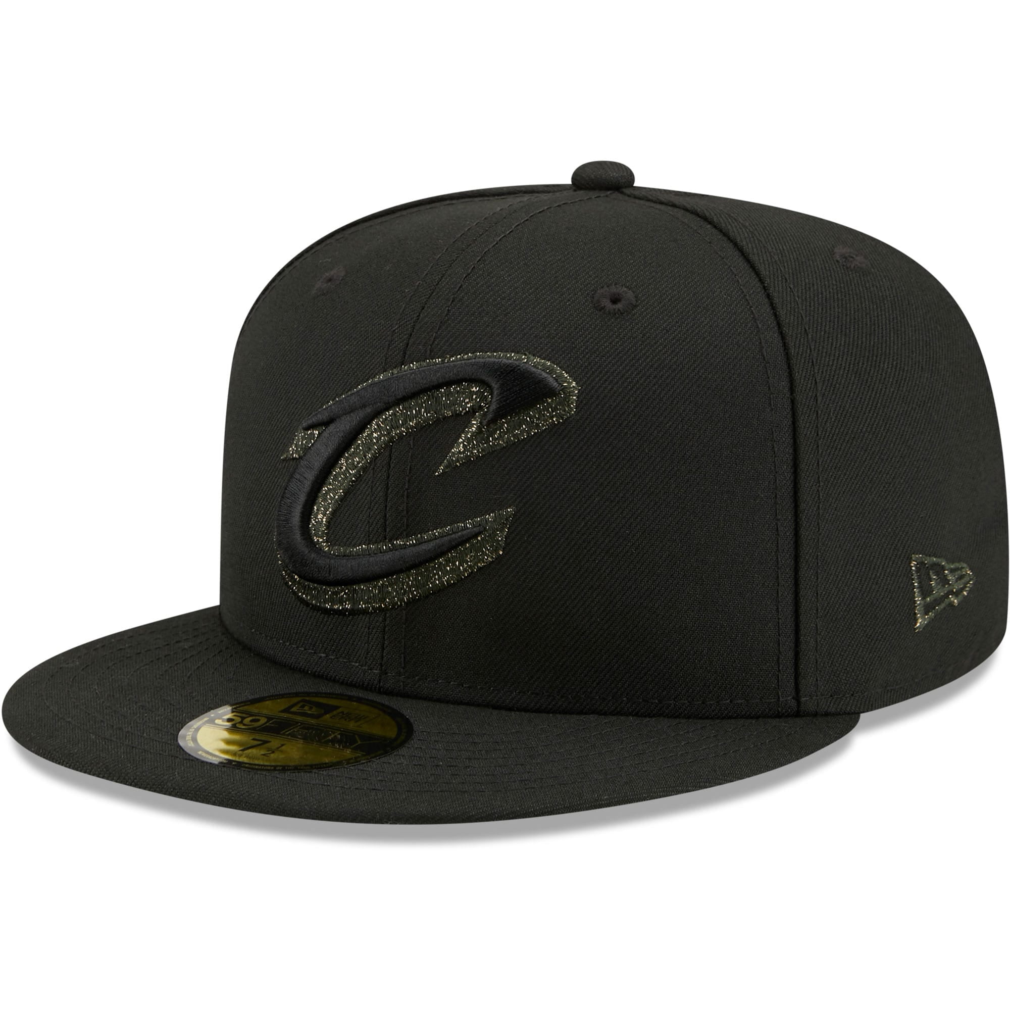 Men's New Era Black Cleveland Cavaliers 