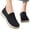 Black, variant on Orthopedic Shoes for Women No Slip Slip-On Sneaker 2026 Summer Arch Support Shoes Soft Knitted Woven Nurse Shoes Black