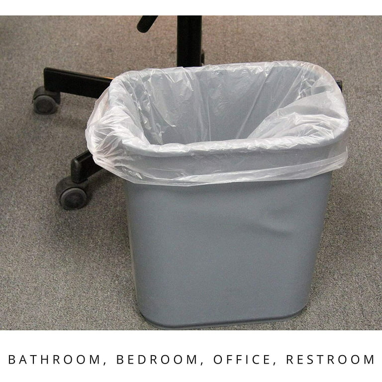 Bathroom Can Trash Bags  Bathroom Garbage Bags – PlasticMill