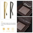 thumbnail image 3 of 2pcs Spring Money Clip Bifold Wallet Purse Leather Craft Tools Father's Day Gift, 3 of 9